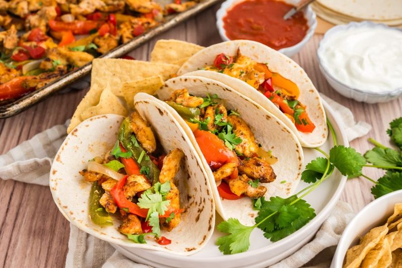 Easy Chicken Fajitas