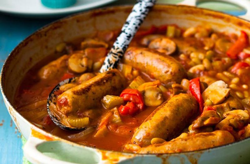 Frozen Sausage Casserole