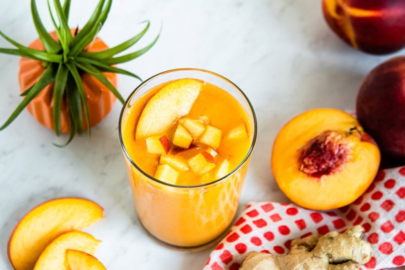 Peach Bellini Breakfast Smoothie