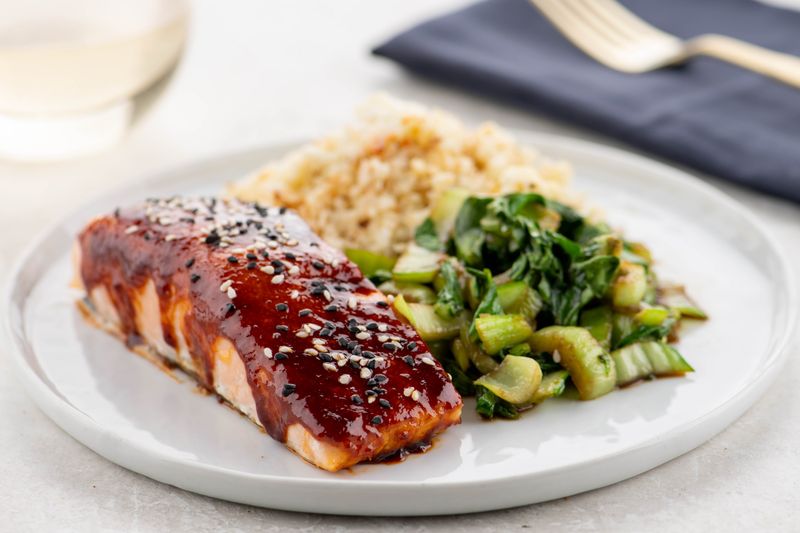 Gochujang-Glazed Salmon