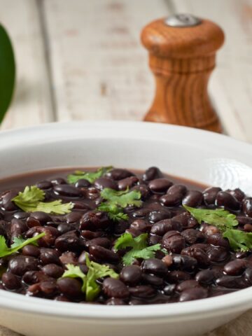 How To Make Black Bean Soup Using Only Three Canned Items (Featured Image)