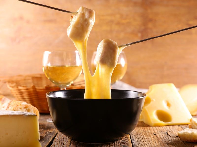 Swiss Cheese Fondue 