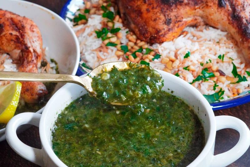 Molokhia With Rice