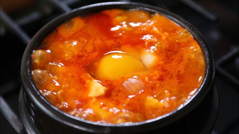 Sundubu Jjigae (Soft Tofu Stew)