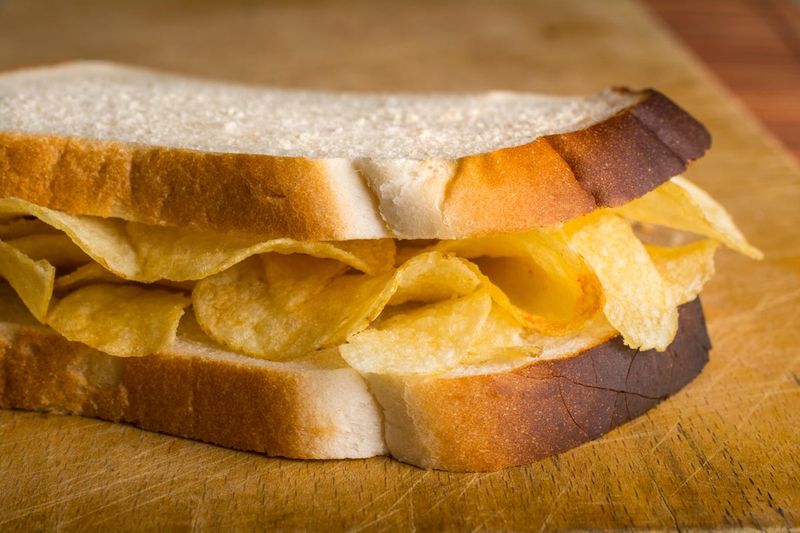 Crisps In Sandwiches
