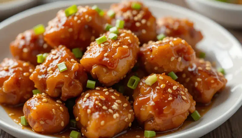 Sticky Honey Garlic Chicken