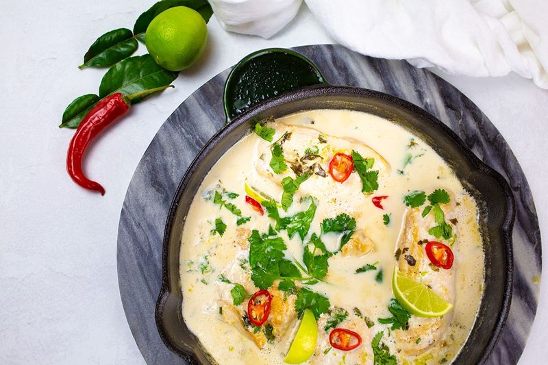 Thai-Inspired Coconut And Lime