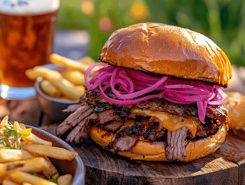American BBQ Brisket Burger