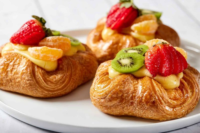 Puff Pastry Fruit Danish