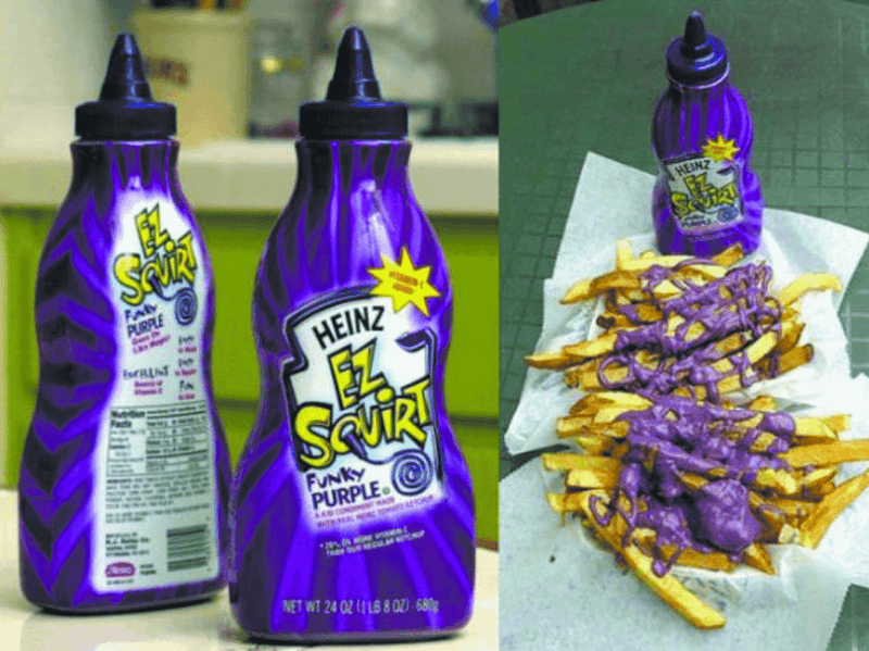 Heinz Purple Ketchup