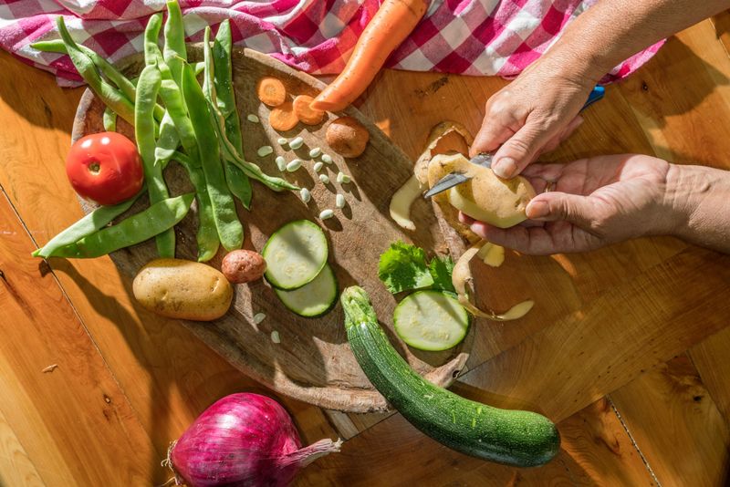 Peeling All Vegetables