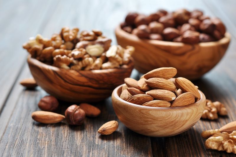 Nuts (Unsalted Almonds, Walnuts, Pistachios)