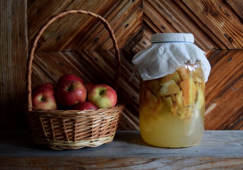 Fruit Scrap Vinegar