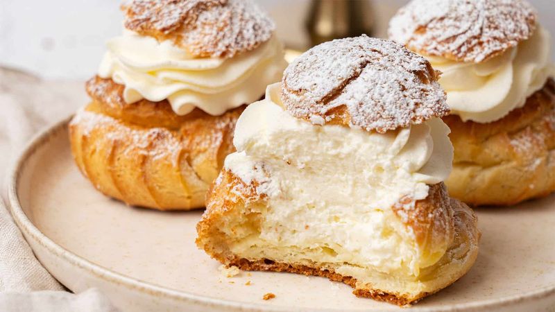 Puff Pastry Cream Puffs