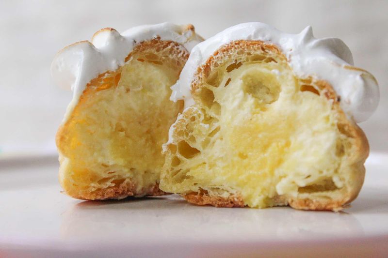 Lemon Meringue Puff Pastry Bars