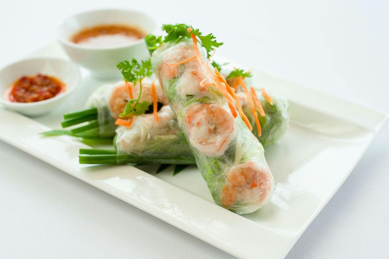 Crispy Rice Paper Rolls