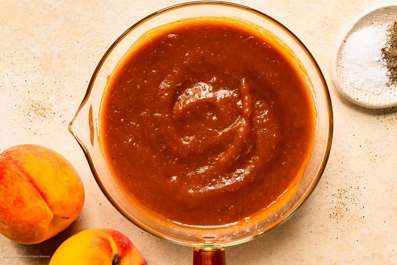 Smoky Peach BBQ Sauce