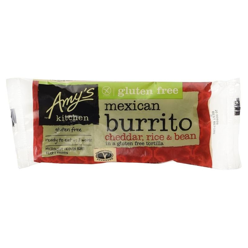 Amy's Kitchen Gluten-Free Cheddar Rice & Bean Burrito