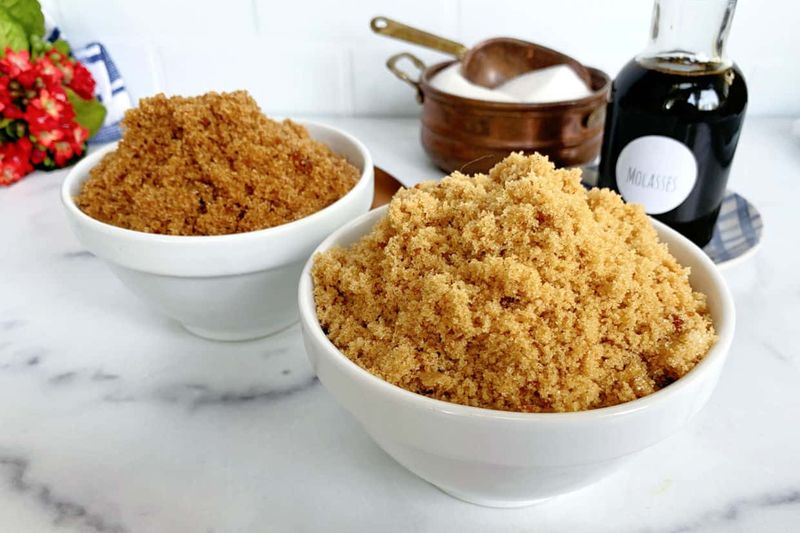 Brown Sugar - White Sugar + Molasses Or Honey