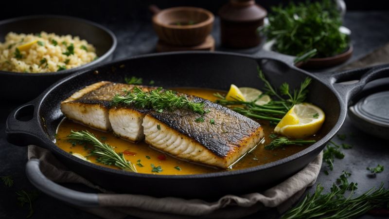 Pan-Fried Sea Bass With Lemon Butter