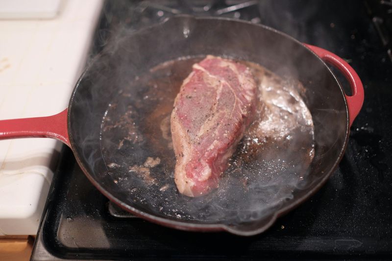 Steak on a Pan 