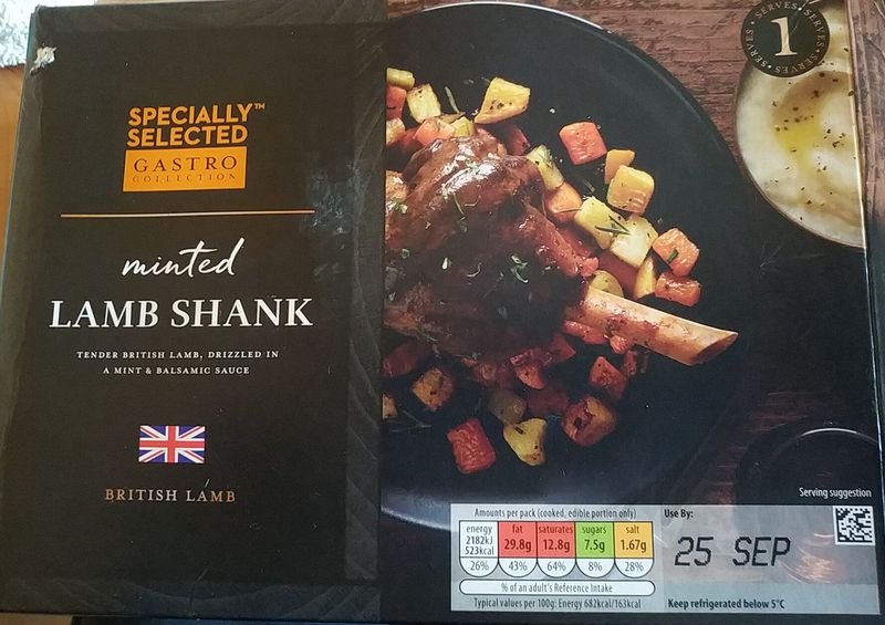 Specially Selected Lamb Shanks
