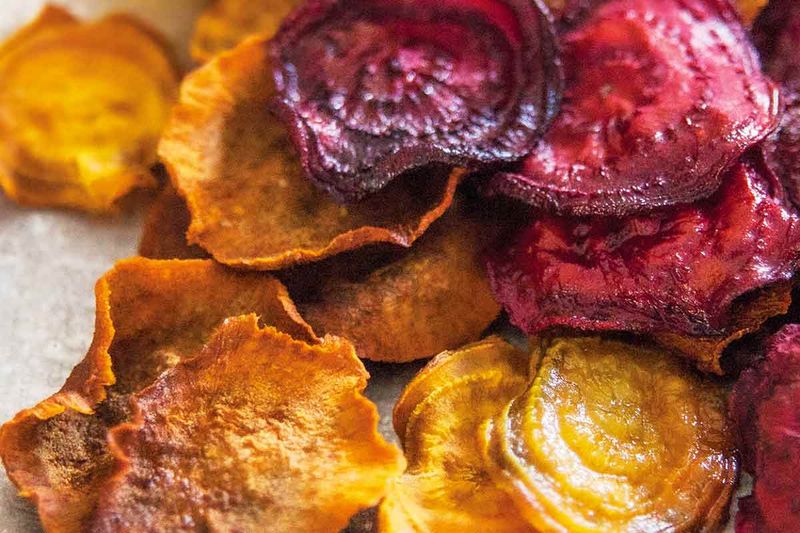 Rainbow Vegetable Crisps
