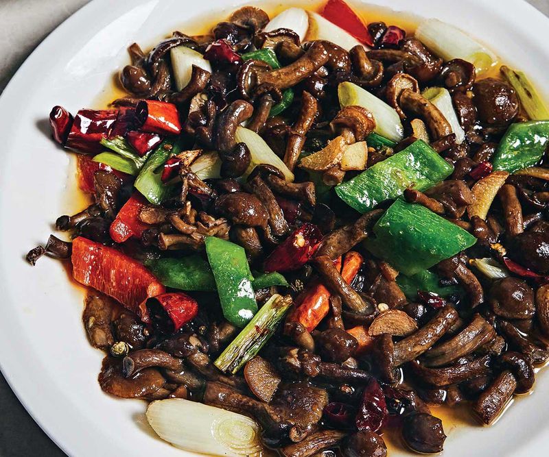 Asian-Inspired Mushroom Stir Fry