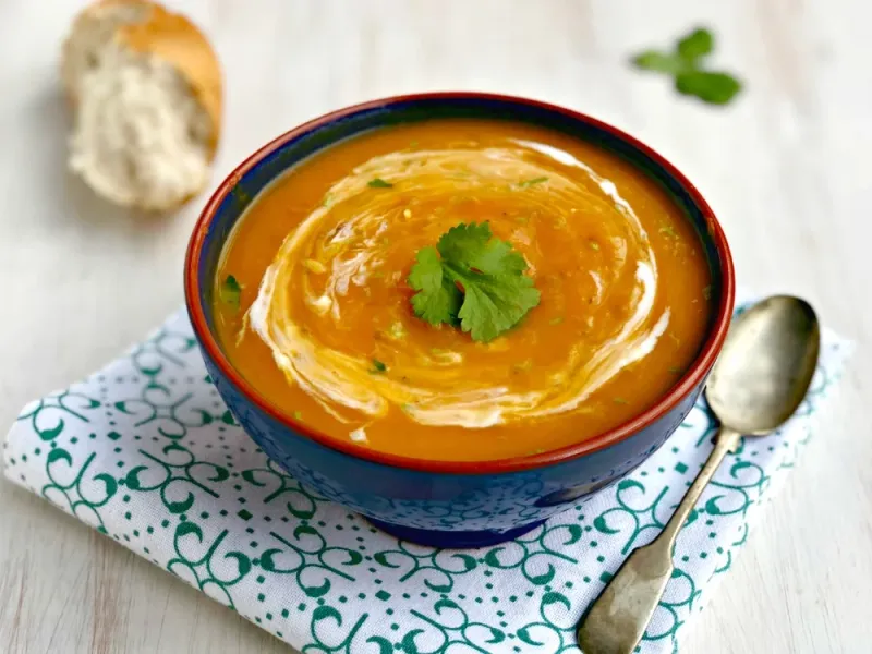 Carrot And Coriander Soup