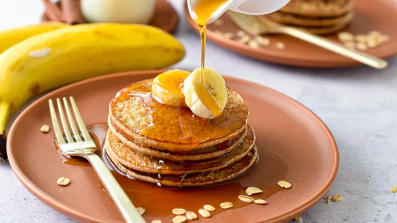 Overripe Banana Pancakes