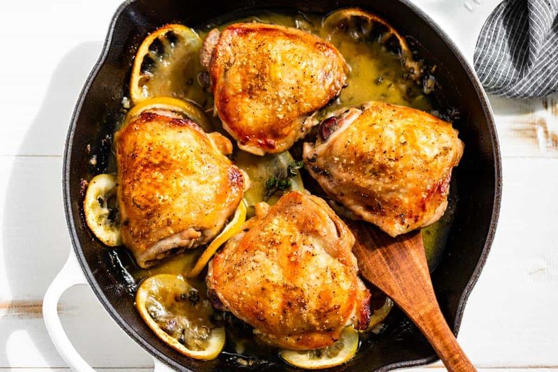 Lemon Herb Chicken Thighs