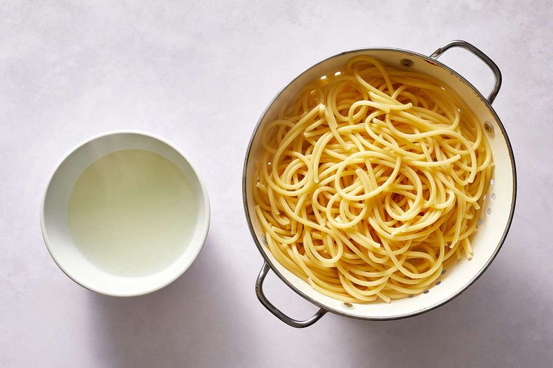 Throwing Away Pasta Water