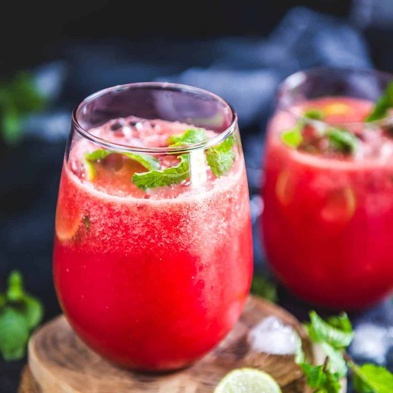 Watermelon And Ginger Juice