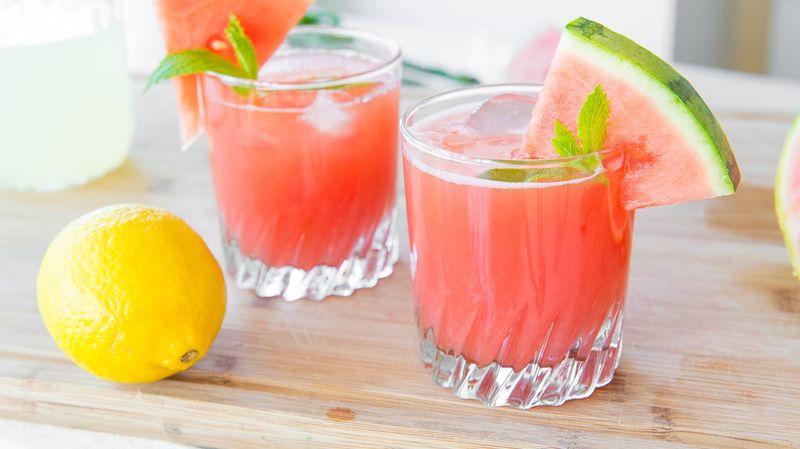 Watermelon And Lemonade Juice