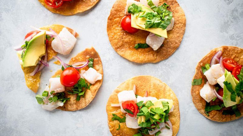 Ceviche Tostadas