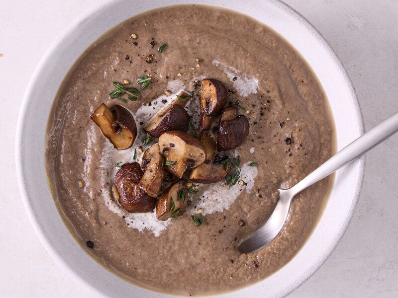Mushroom And Thyme Soup