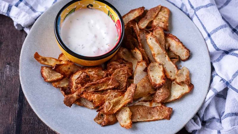 Potato Peel Crisps