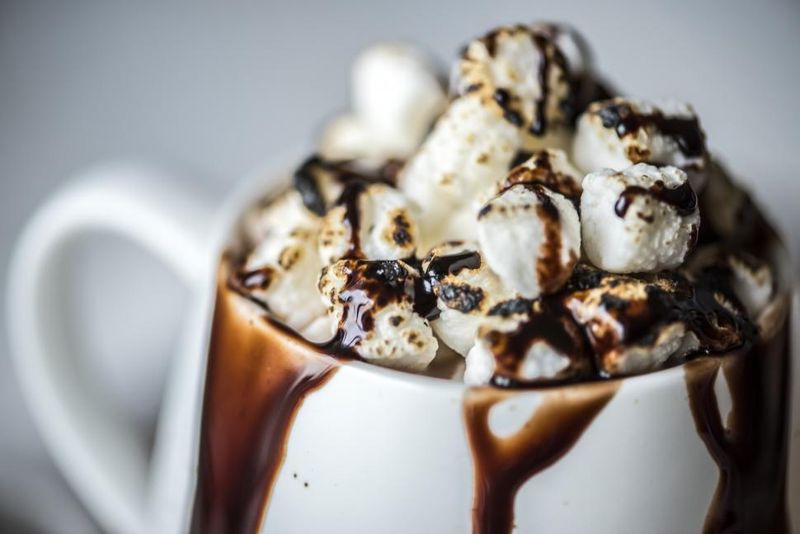 Add Whipped Cream And Marshmallows