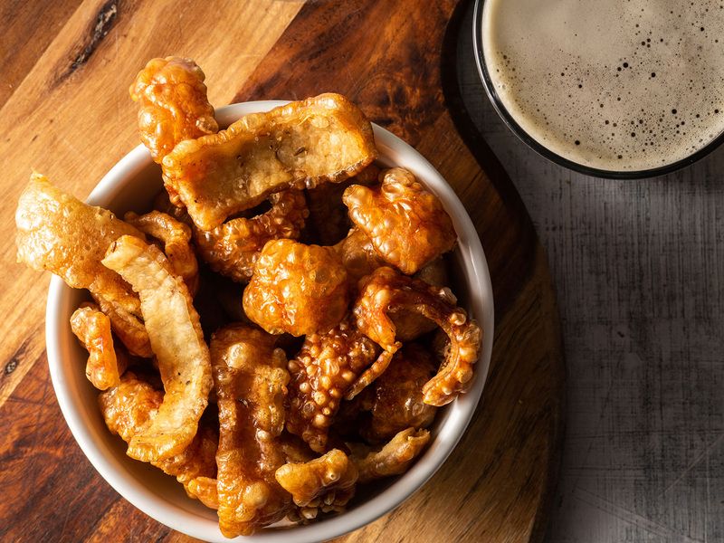 Pork Scratchings With A Gourmet Twist