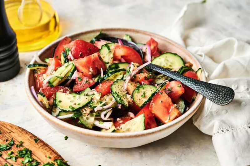 Cucumber Tomato Salad