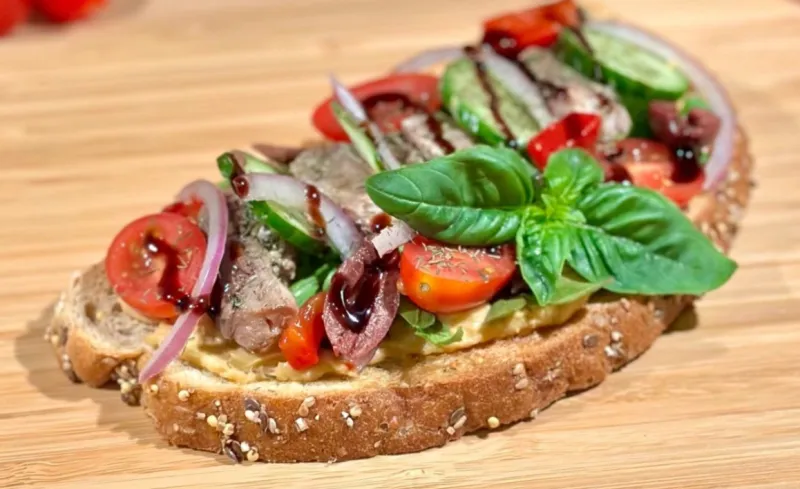 Mediterranean Sardine Toast