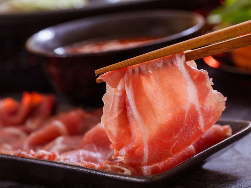 Paper-Thin Sliced Meat