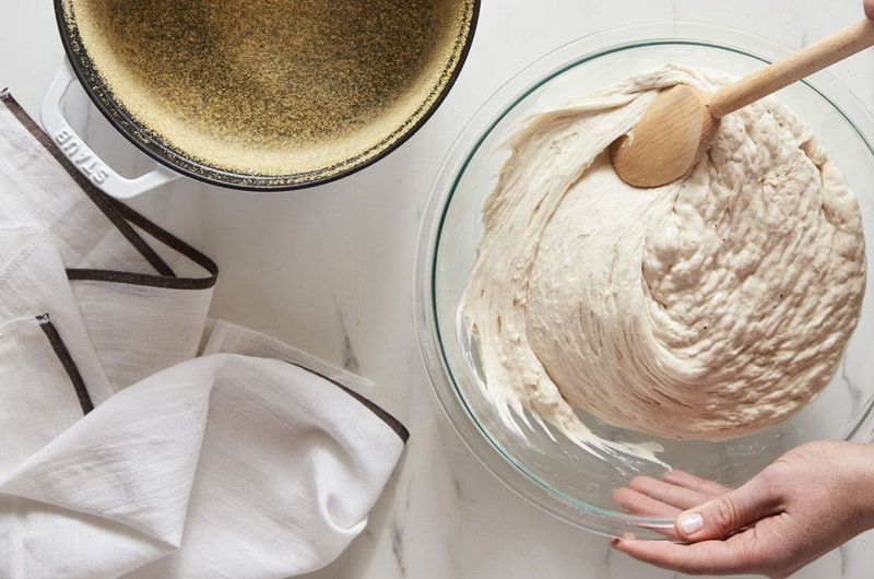 Mix Dry And Wet Ingredients