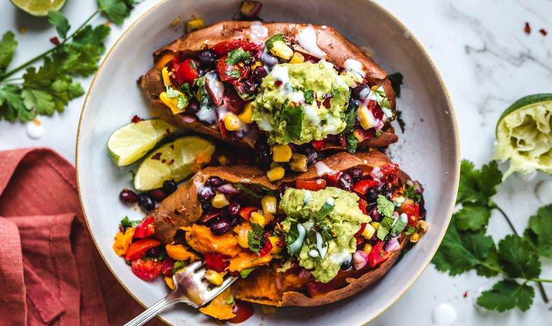 Stuffed Sweet Potatoes