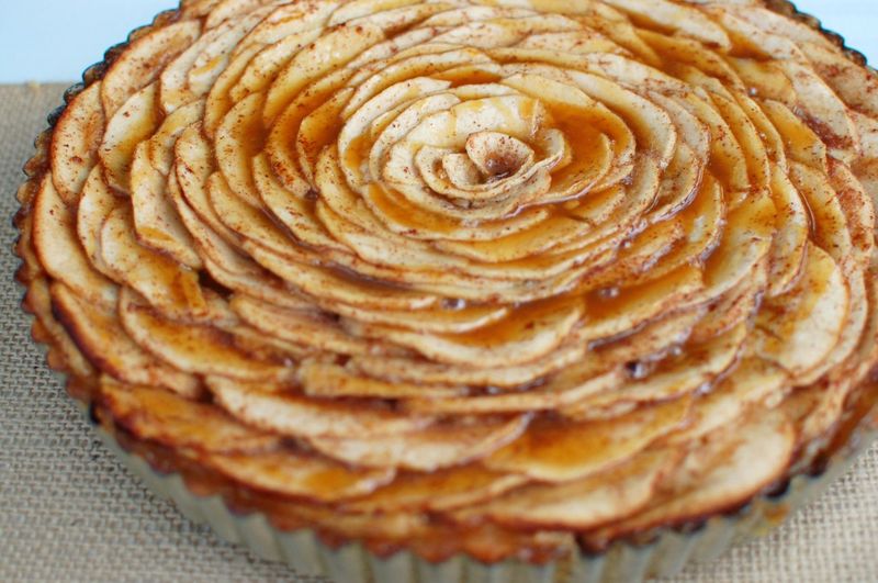 Caramel Apple Tart