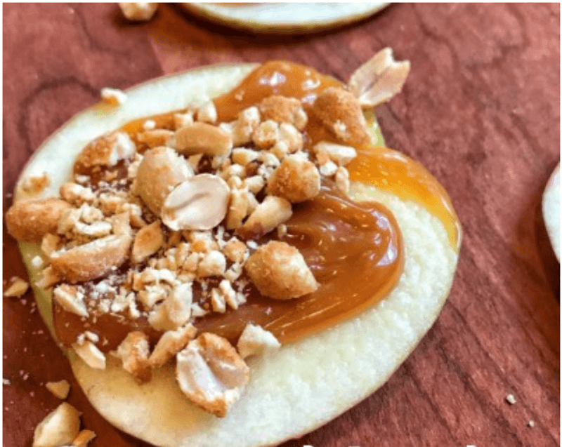 Caramel Apple Slices