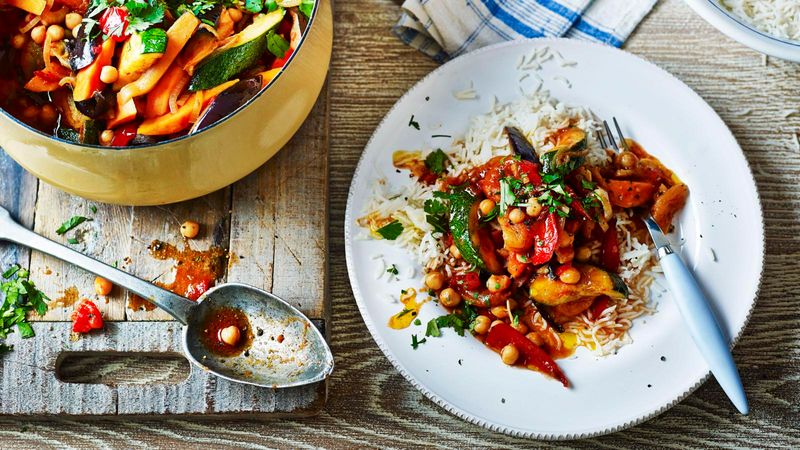 Moroccan Spiced Vegetable Tagine