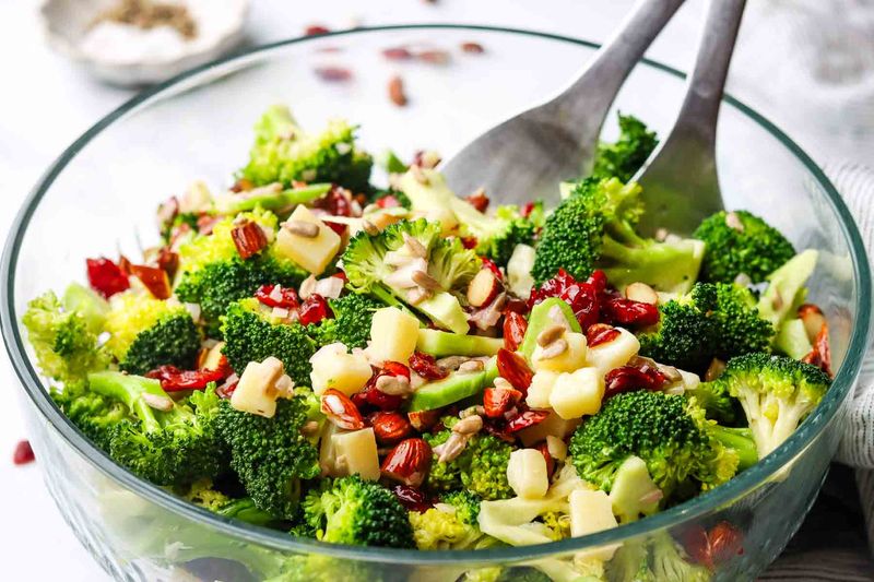 Broccoli And Almond Crunch Salad