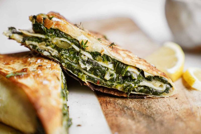 Spinach And Feta Wrap