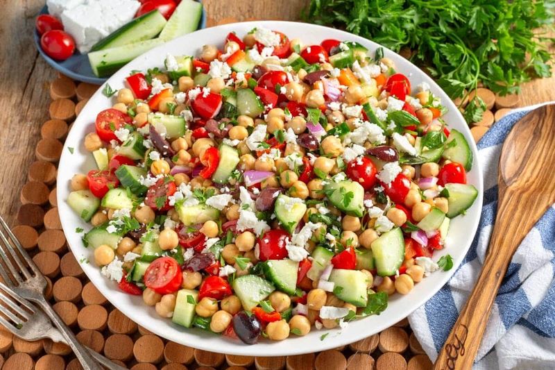 Mediterranean Chickpea Salad